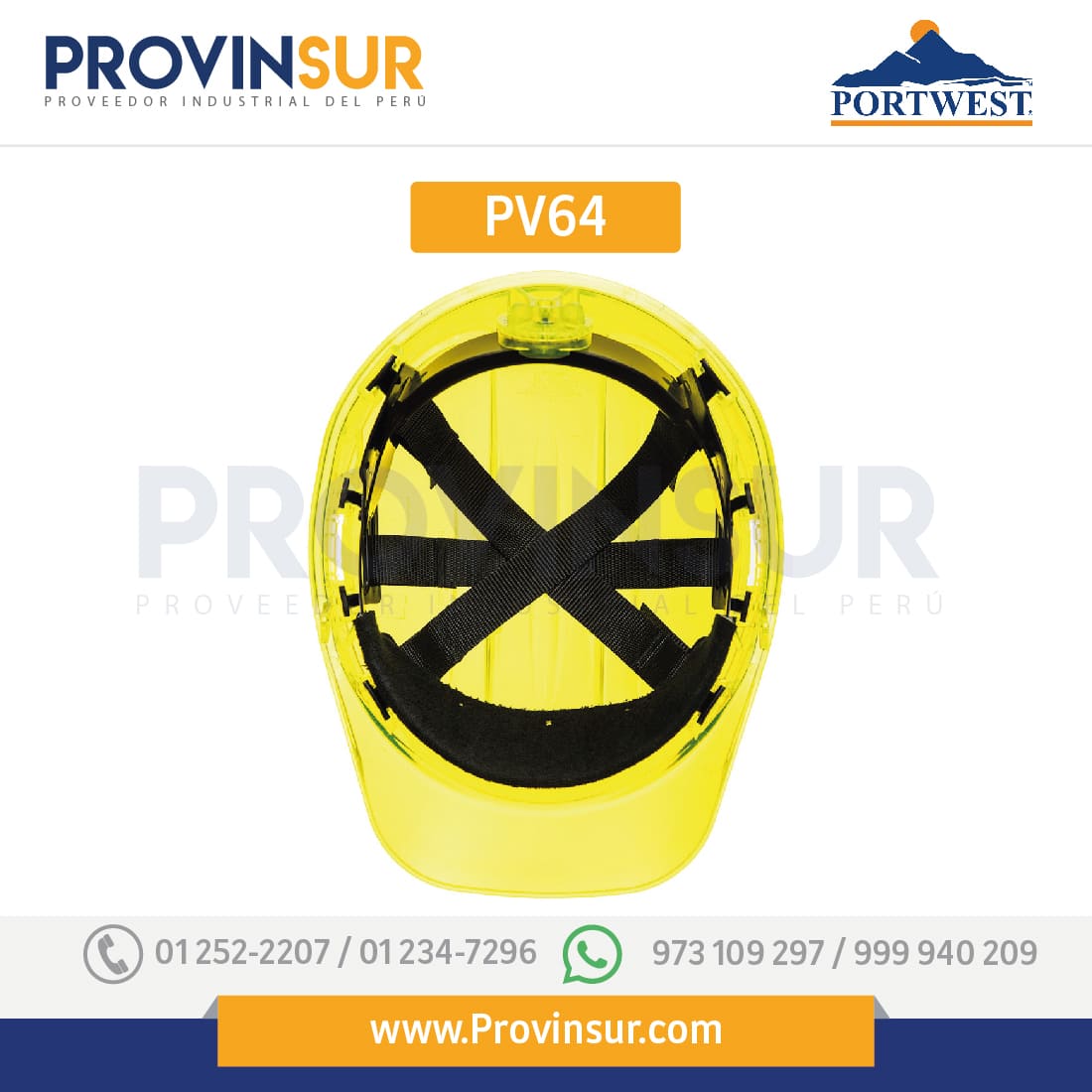 Casco Peak View Plus con ruleta PV64 Portwest