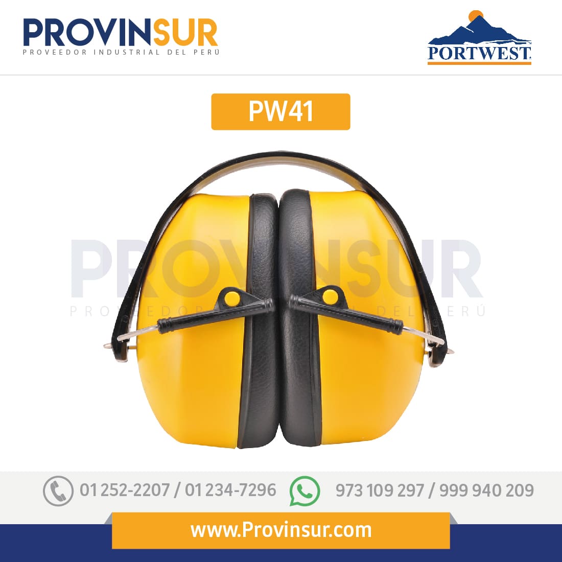 Protector auditivo Super PW41 Portwest