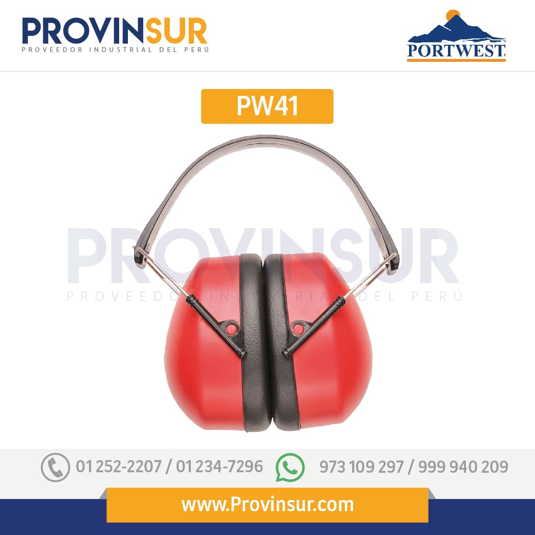 Protector auditivo Super PW41 Portwest
