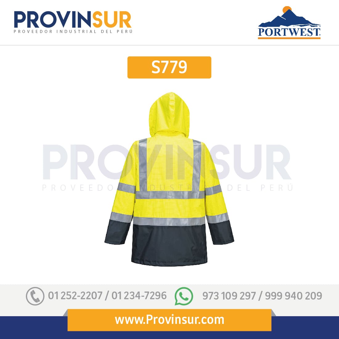 Chaqueta Bizflame Rain S779 Portwest