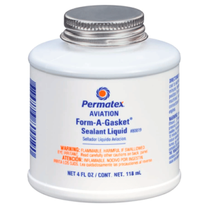 SELLADOR LIQUIDO AVIACION (FORM A GASKET) 80019 - (118ML /4 OZ.)PERMATEX