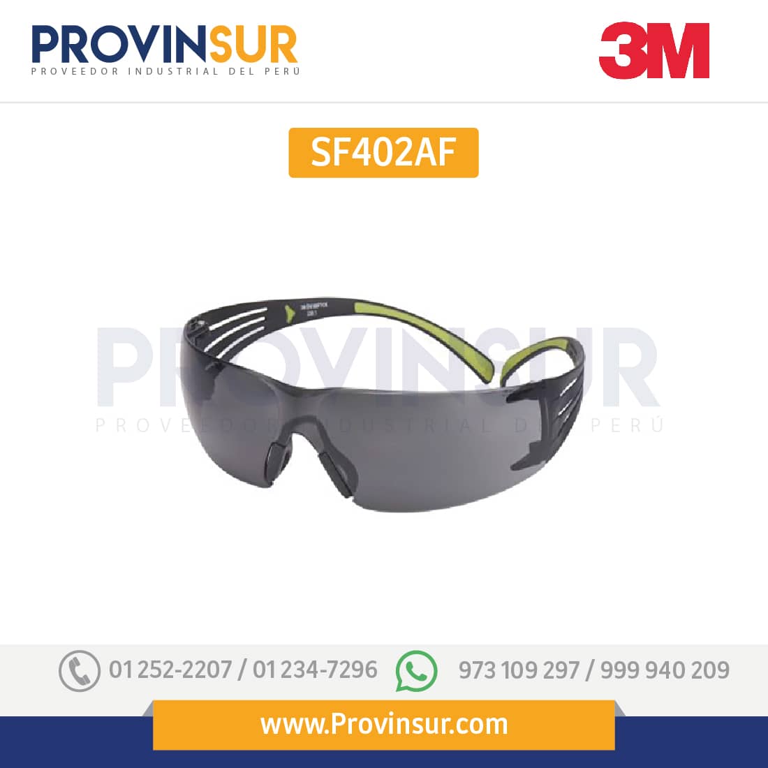 Lente Securefit SF402AF 3M