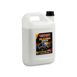 SILICONA BLANCA PARA TABLERO AROMA FRESA 1 GALON VISTONY