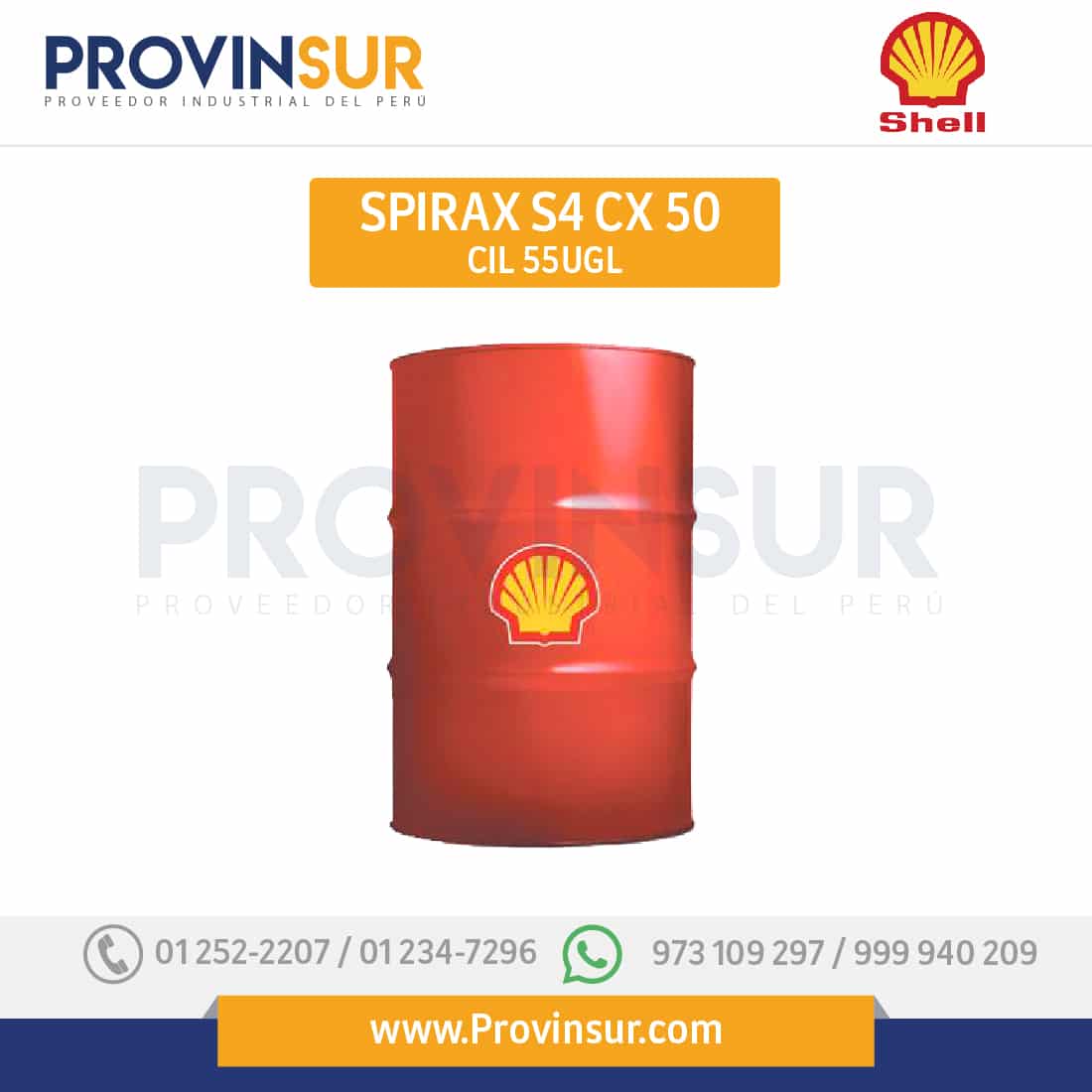 SPIRAX S4 CX 50 55UGL SHELL