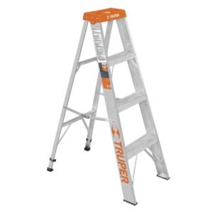 TRUPER ESCALERA TIPO TIJERA SIN BANDEJA 102 KG TIPO II 3 PELDAÑOS 10435 TRUPER