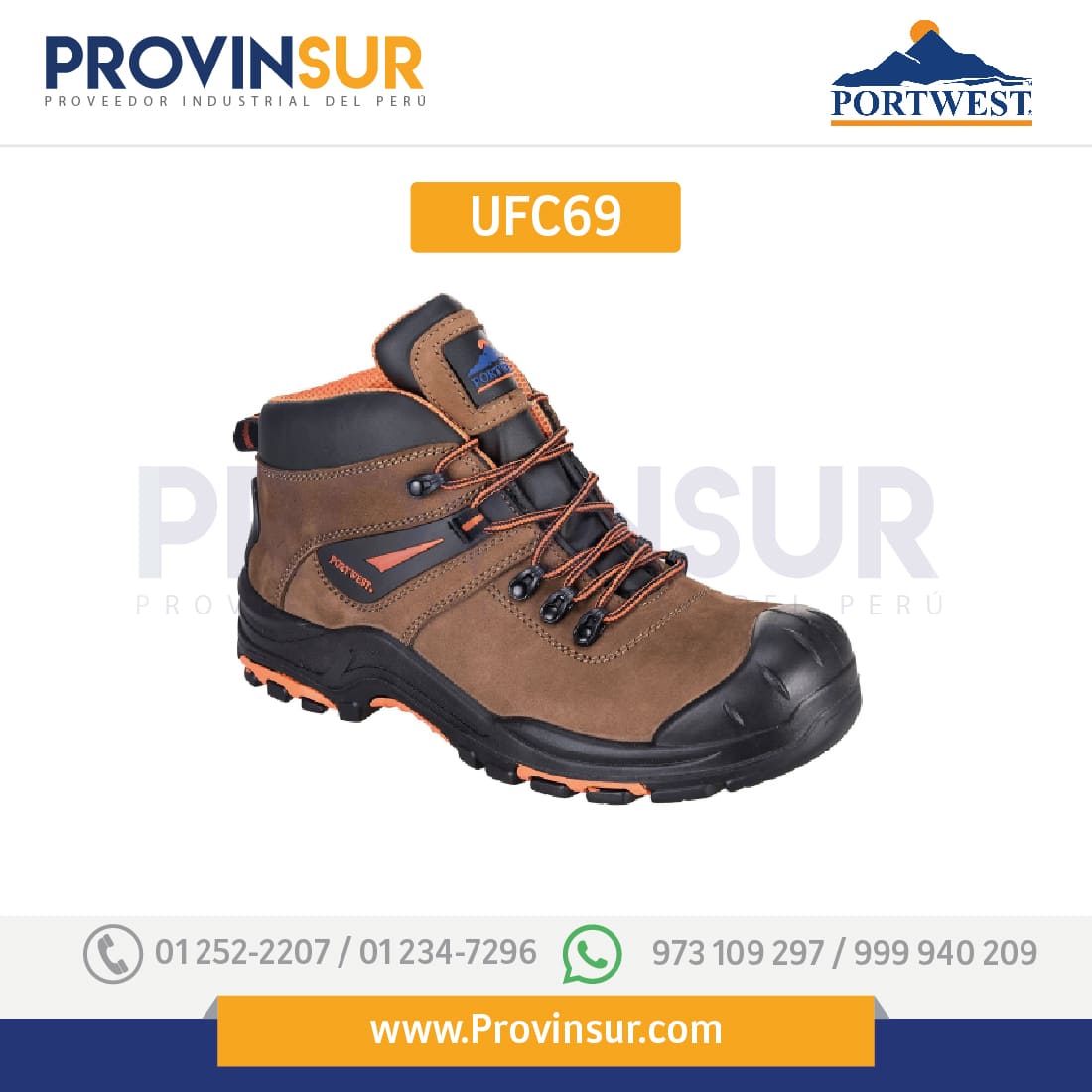 Bota Montana Hiker Boot EH UFC69 Portwest
