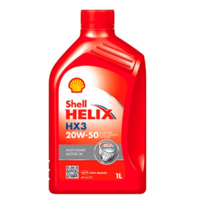 ACEITE SHELL 20w50 | ACEITE HELIX HX3 20W50 X 1L CAJA X 6 UNDS