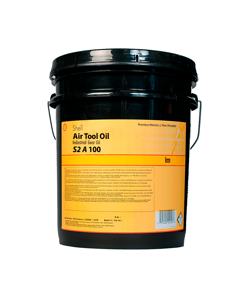 SHELL AIR TOOL OIL S2 A100 | BAL 5GL