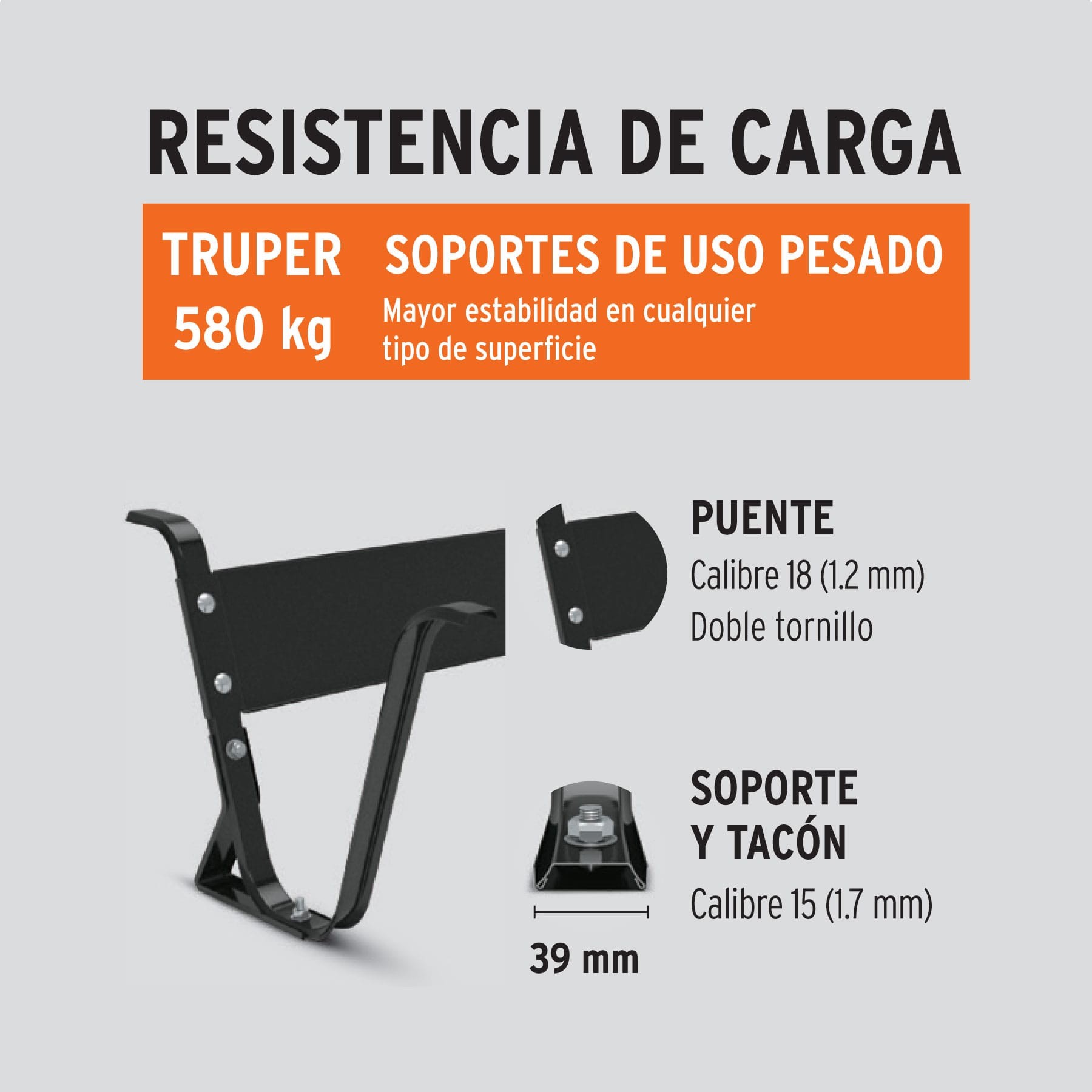 CARRETILLA TRUPER 10252 5.5 ft3