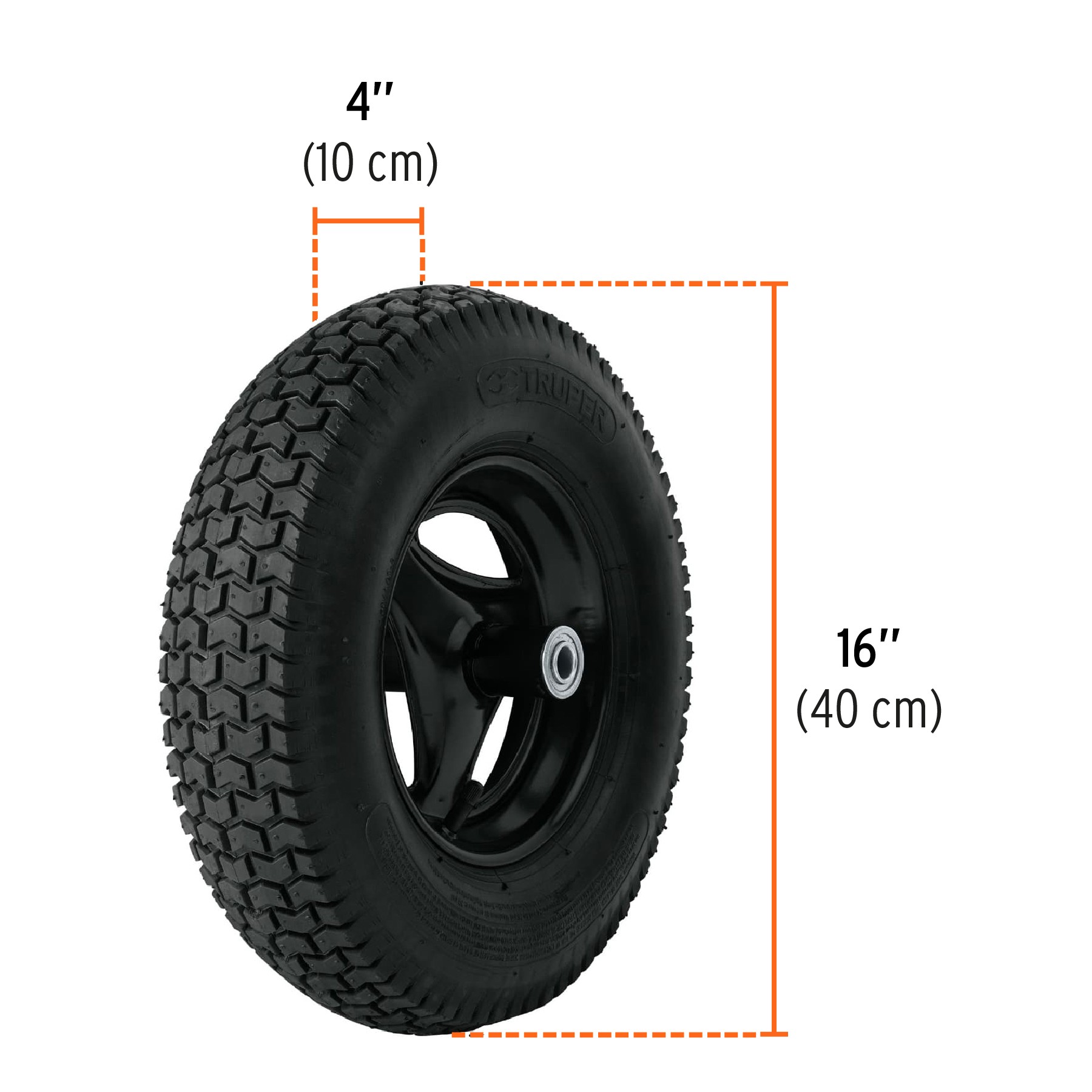 CARRETILLA TRUPER 10252 5.5 ft3