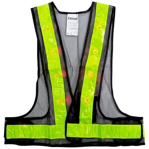 CHALECO DE SEGURIDAD CON LUCES LED