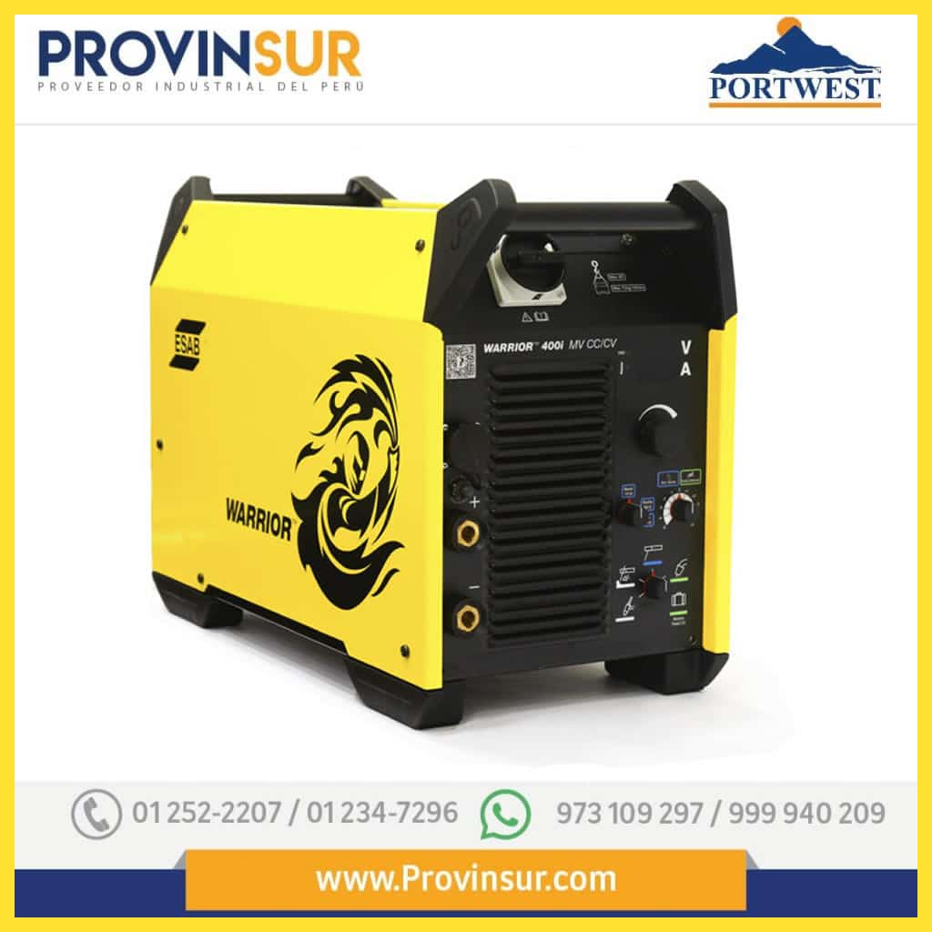 Maquina de Soldar ESAB Warrior 350i MVCC/ CV 5-350 Amperios